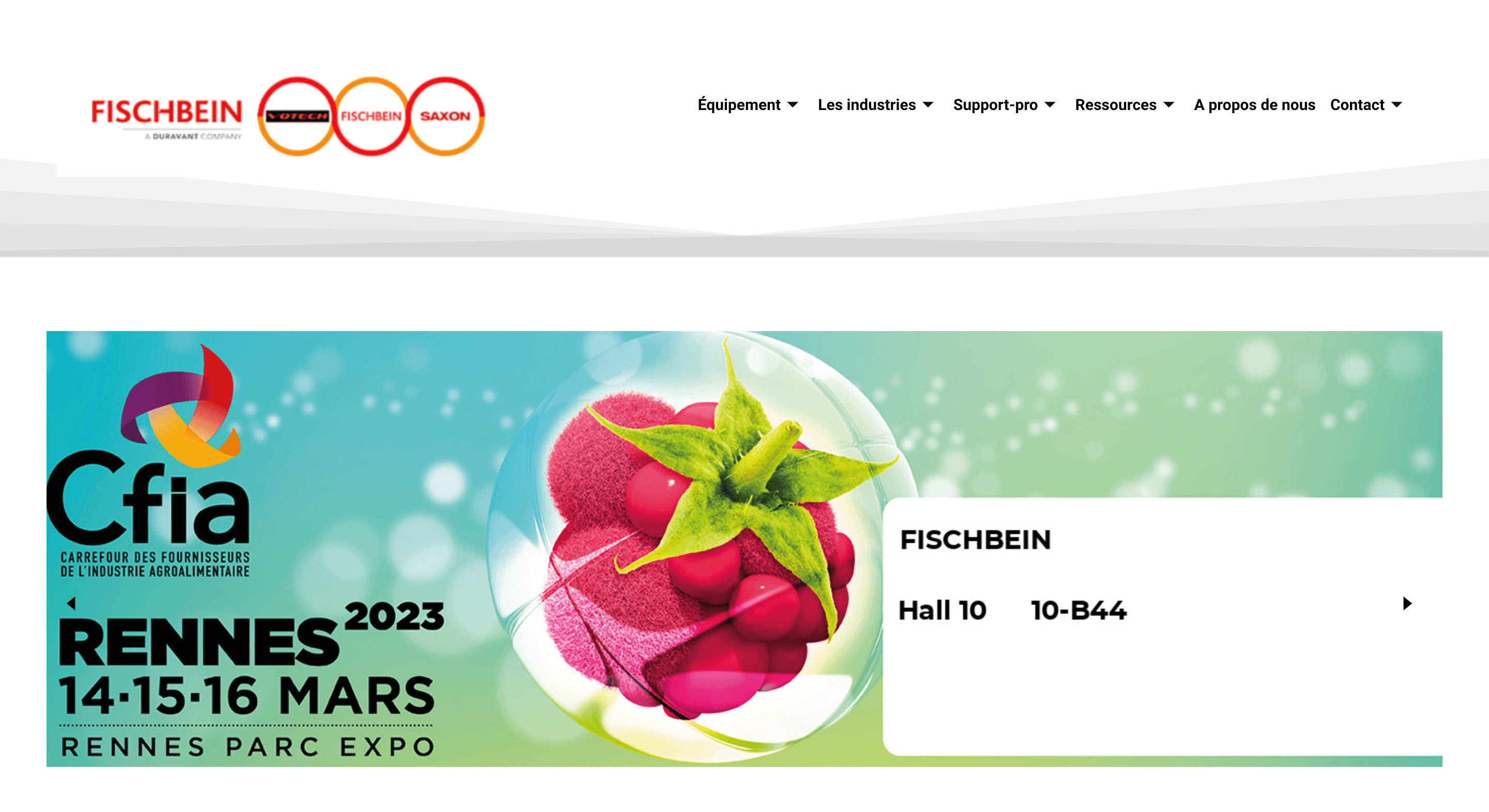 Site web Fischbein